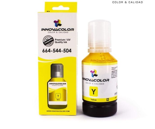 [P019] TINTA COMPATIBLE INNOVA COLOR AMARILLO - EP140Y